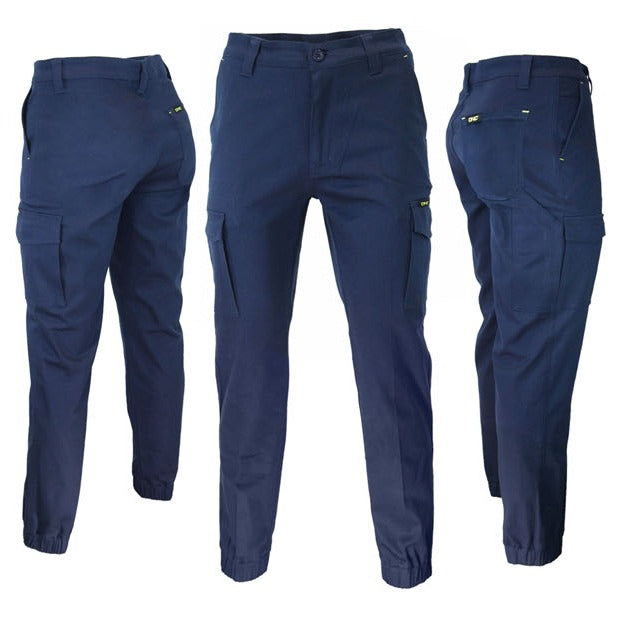 DNC Ladies SlimFlex Cargo Pants Elastic Cuffs - 3387