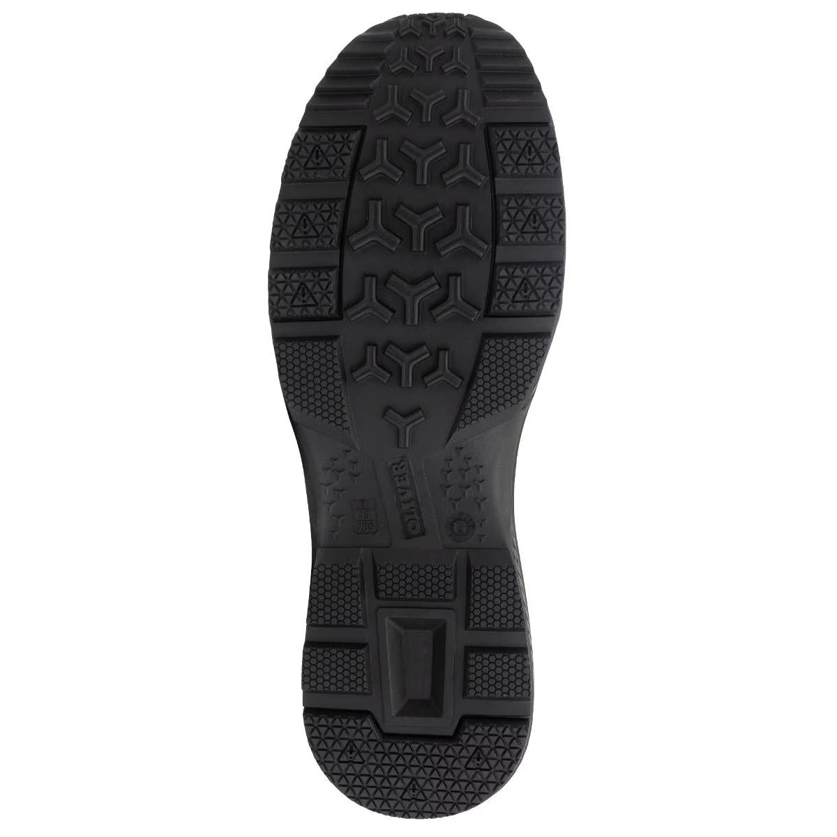 Oliver Black Lace Up Jogger Shoe - 40815-Queensland Workwear Supplies