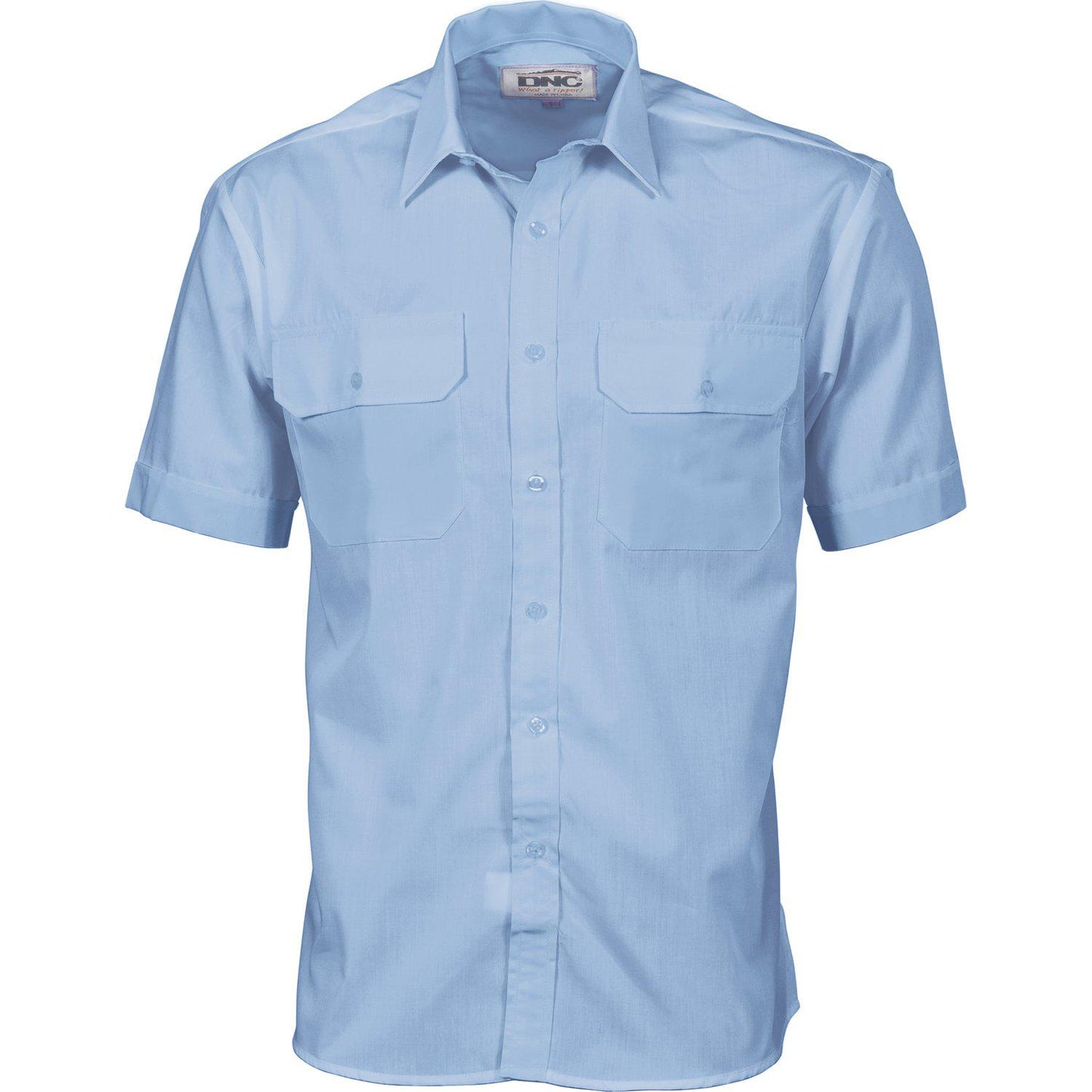 DNC Polyester Cotton Short Sleeve Work Shirt - 3211 - DNC Workwear Shop