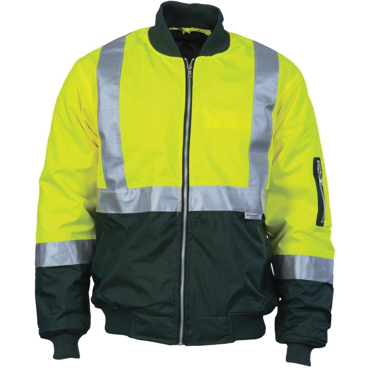 DNC Taped HiVis 2-Tone Flying Jacket - 3862 - DNC Workwear Shop