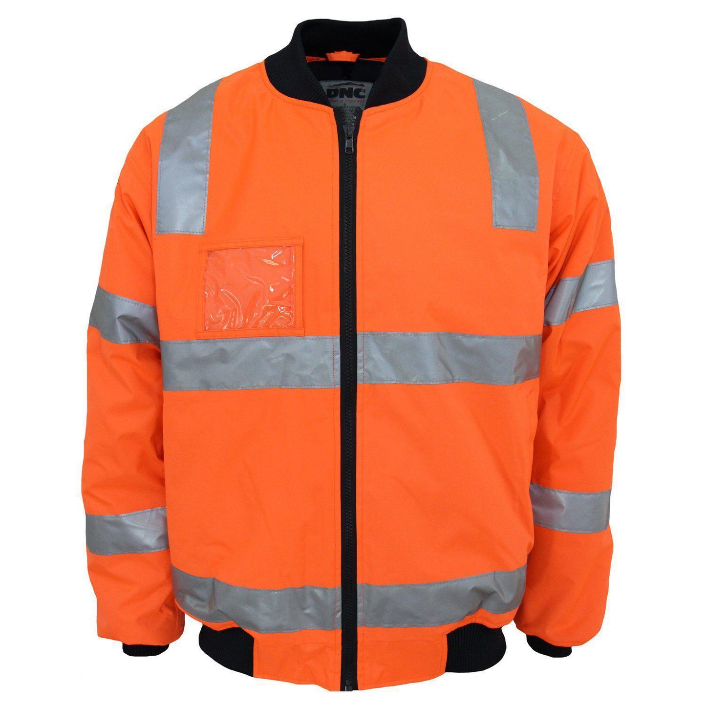 HiVis "Hoop" pattern flying jacket Biomotion tape - 3769 - DNC Workwear Shop