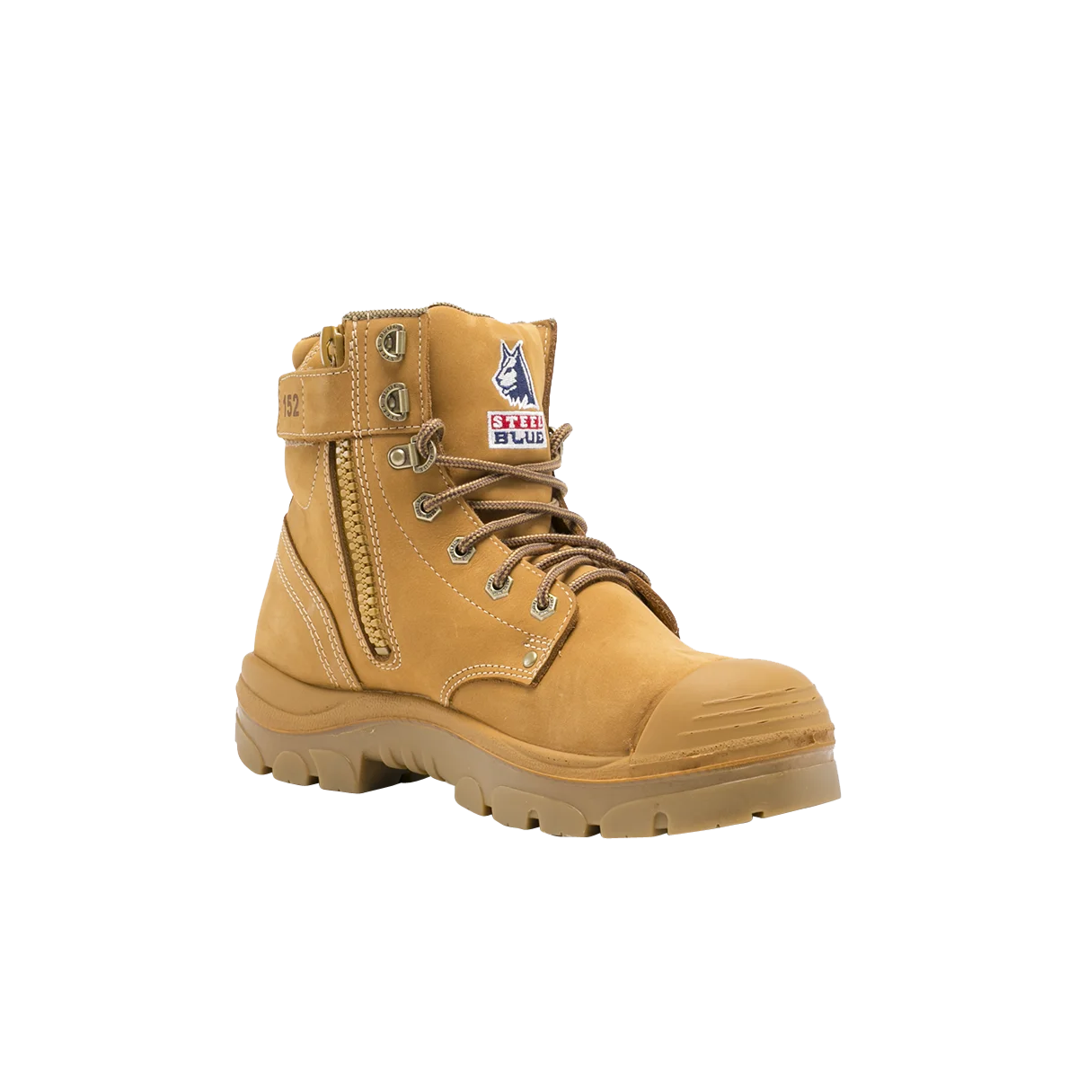 Steel Blue Argyle Zip Sided TPU/Bump Cap Boot - 332152 - Wheat - DNC Shop