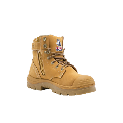 Steel Blue Argyle Zip Sided TPU/Bump Cap Boot - 332152 - Wheat - DNC Shop