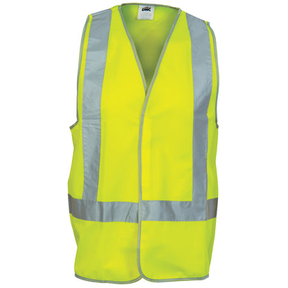 DNC SAFETY VEST YELLOW REFLECTIVE - 3804 - DNC Workwear Shop