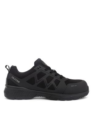 Oliver Black Lace Up Jogger Shoe - 40815 - Black - DNC Shop