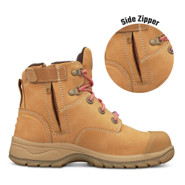 Oliver Womens Wheat Zip Sided Boot - 49-432Z - Wheat - DNC Shop