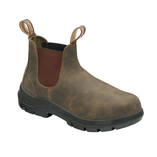 Blundstone 730 WorkLife Rustic Brown Leather Elastic Side Boot-Queensland Workwear Supplies