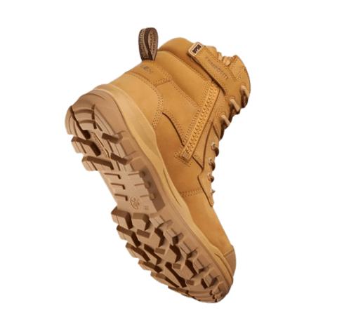 Blundstone RotoFlex Wheat Water Resistant Nubuck Zip Side Safety Boot - 8560-Queensland Workwear Supplies