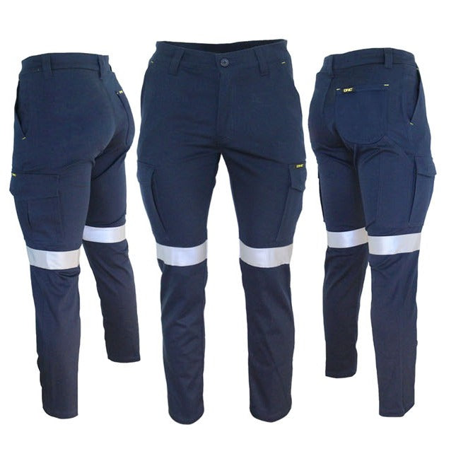 DNC Ladies SlimFlex Taped Cargo Pants - 3343
