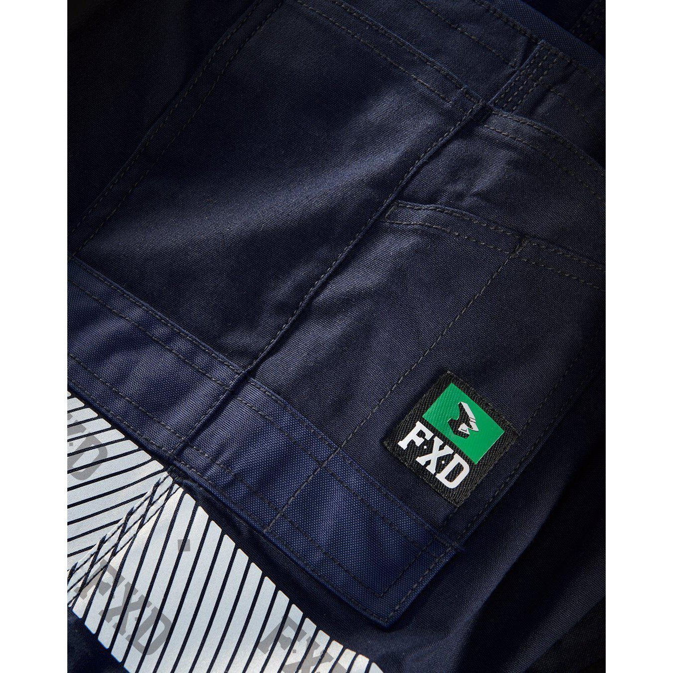 FXD Mens Taped Stretch Cuffed Work Pants - WP-4T-The Boot Shed