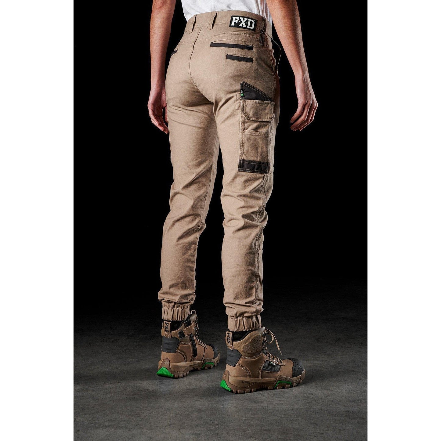FXD Womens Stretched Cuffed Work Pants - WP-4W-The Boot Shed