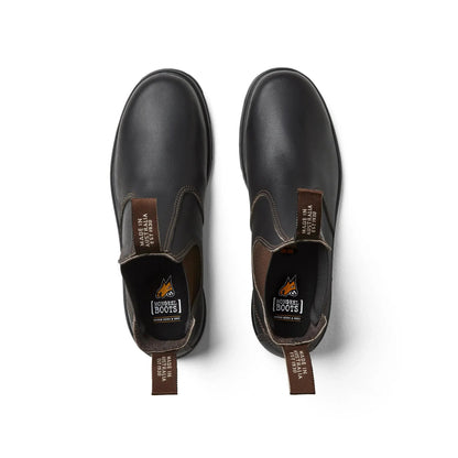 Mongrel K91030 - Claret Oil Kip K9 Elastic Sided Boot-Queensland Workwear Supplies