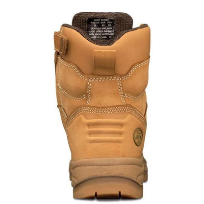 Oliver 150mm Wheat Zip Sided Boot - 55-332Z-Queensland Workwear Supplies