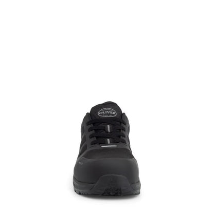 Oliver Black Lace Up Jogger Shoe - 40815-Queensland Workwear Supplies