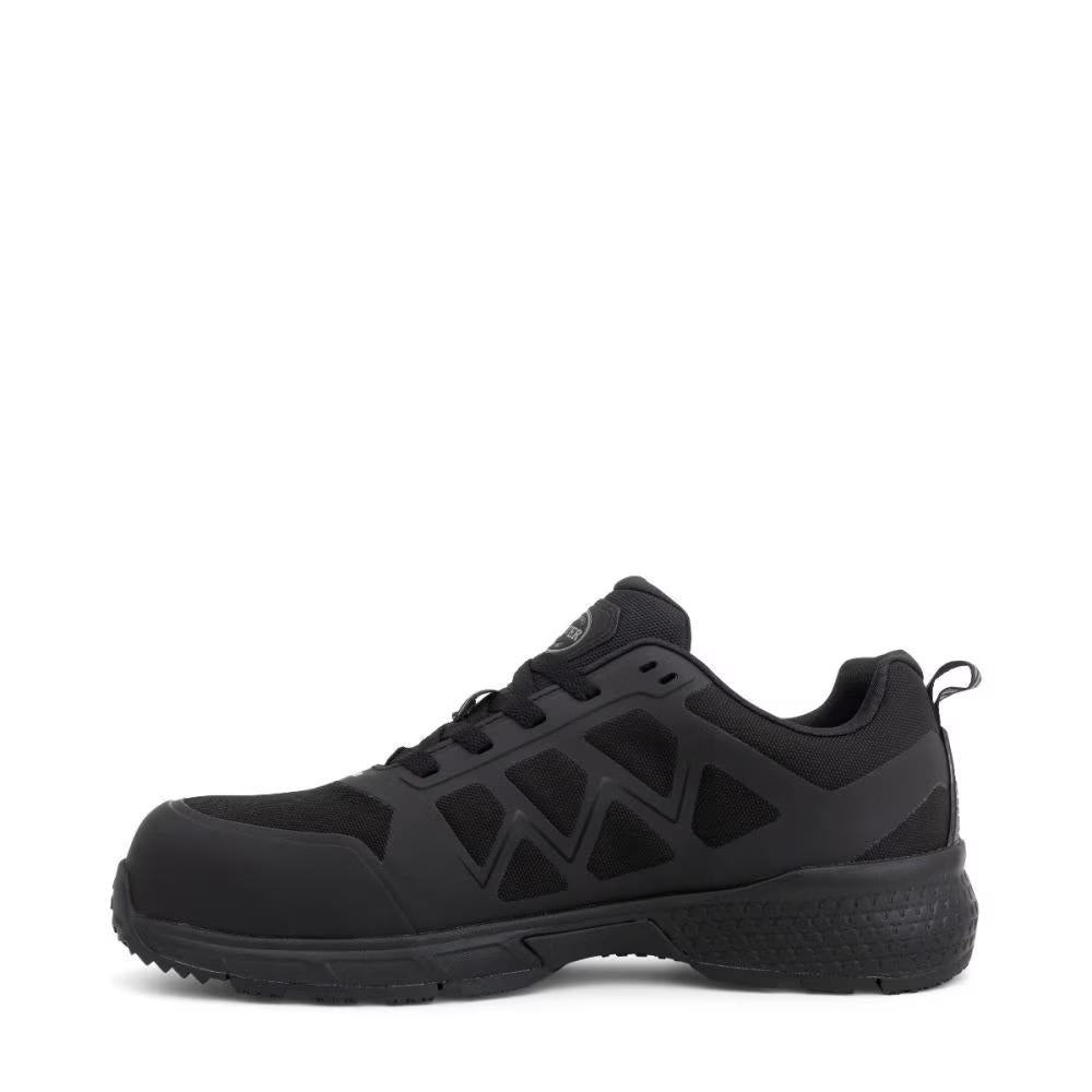 Oliver Black Lace Up Jogger Shoe - 40815-Queensland Workwear Supplies