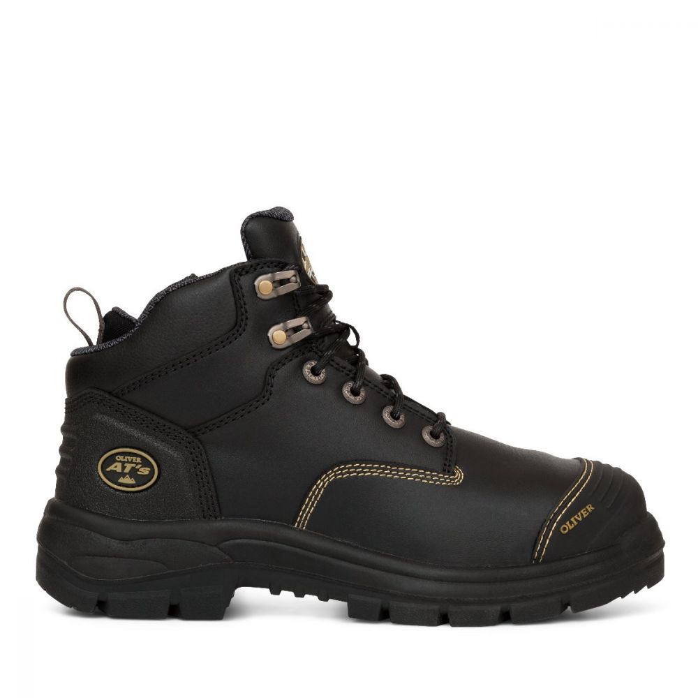 Oliver Left Zip 130mm Black Boot - 55-340Z-DNC Shop