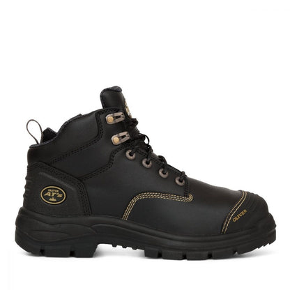 Oliver Left Zip 130mm Black Boot - 55-340Z-DNC Shop