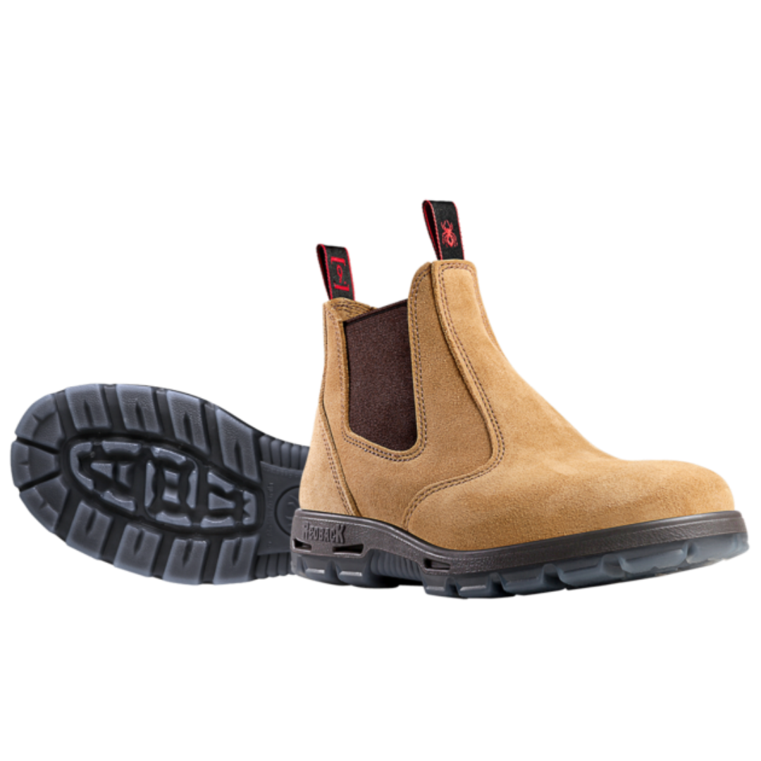 Redback Bobcat Safety Toe Banana Suede - USBBA - DNC Workwear Shop