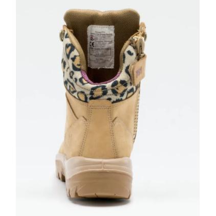 Steel Blue Womens Southern Cross Zip Sided Nitrile Boot - 522761-Queensland Workwear Supplies