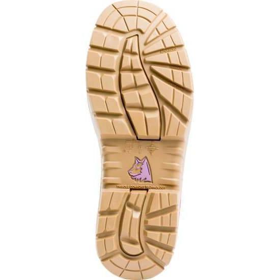 Steel Blue Womens Southern Cross Zip Sided Nitrile Boot - 522761-Queensland Workwear Supplies