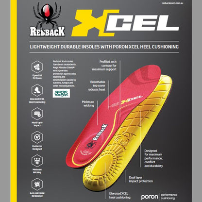 Redback Excel Insoles - Xcel - DNC Workwear Shop