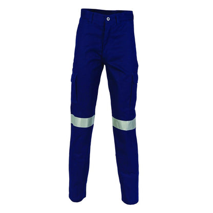 DNC Cotton Drill Cargo Pants R/Tape - 3319 - DNC Workwear Shop