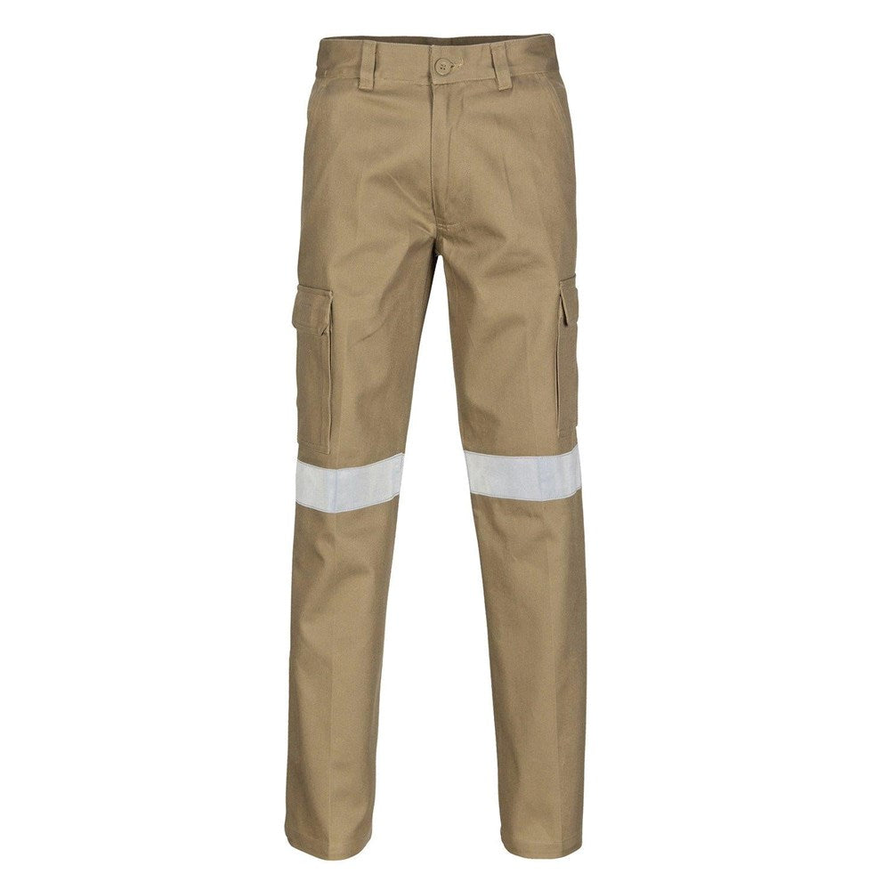 DNC Cotton Drill Cargo Pants R/Tape - 3319 - DNC Workwear Shop