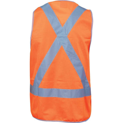 DNC D/N Cross Back Safety Vests - 3805 - DNC Workwear Shop