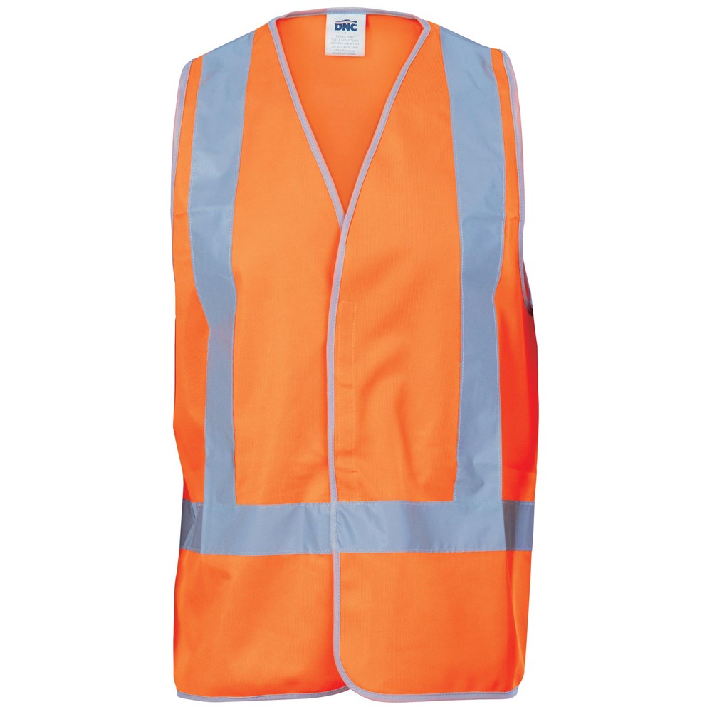 DNC D/N Cross Back Safety Vests - 3805 - DNC Workwear Shop