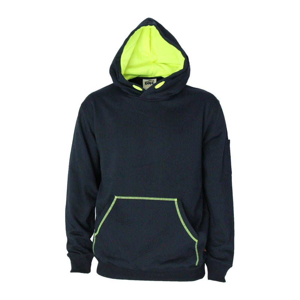 DNC Super brushed Fleece Hoodie - 5423 - DNC Workwear Shop