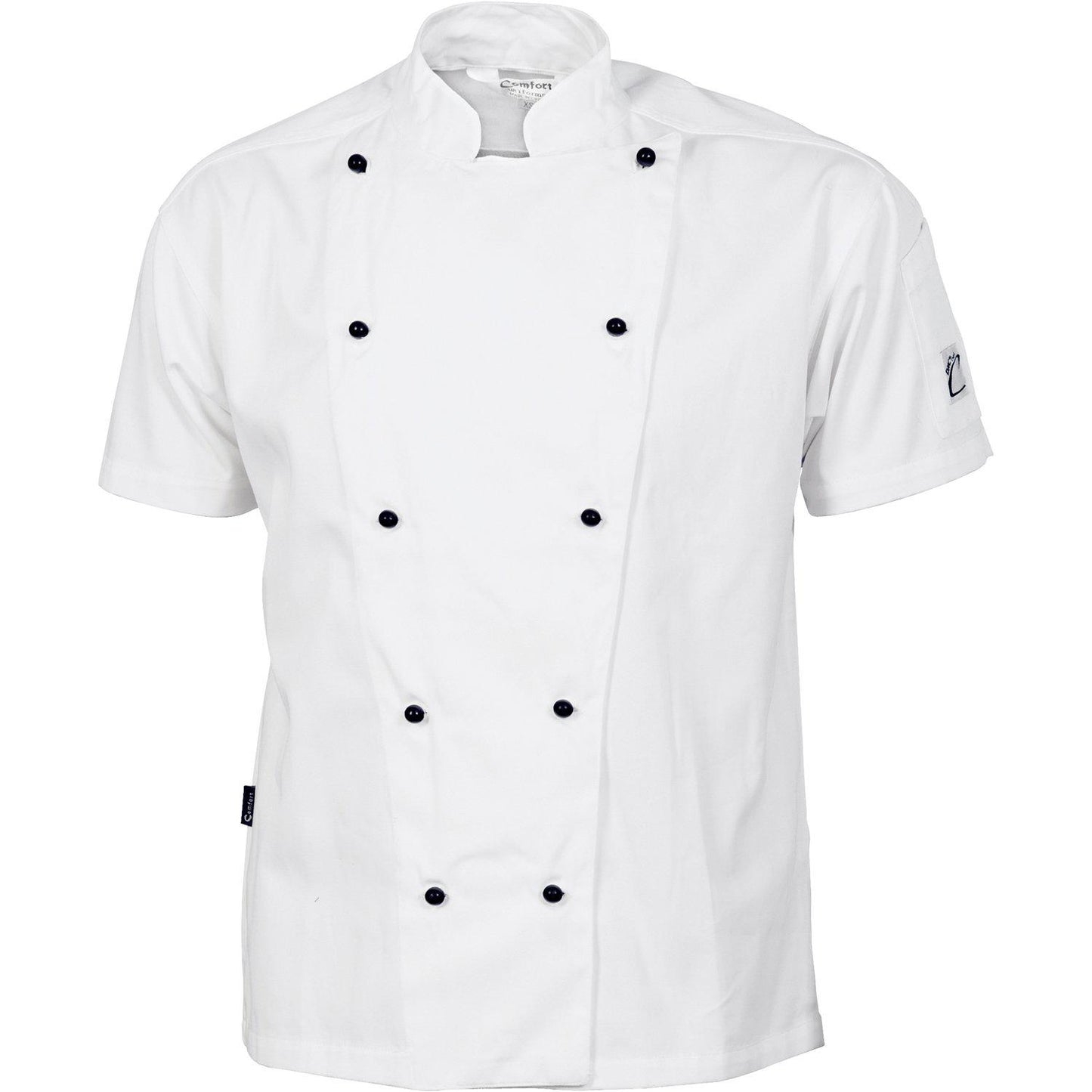 DNC 3-Way Air Flow Chef Short Sleeve Jacket - 1105 - DNC Workwear Shop