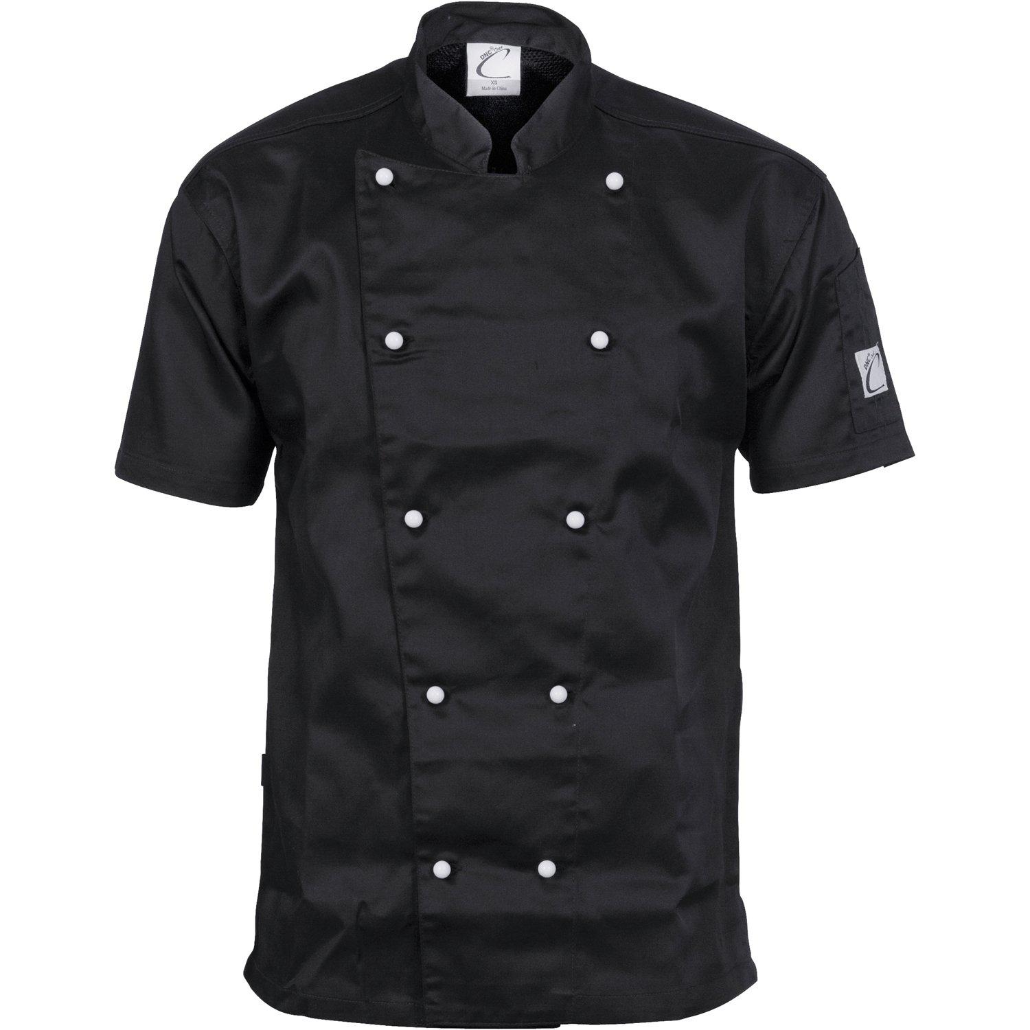 DNC 3-Way Air Flow Chef Short Sleeve Jacket - 1105 - DNC Workwear Shop