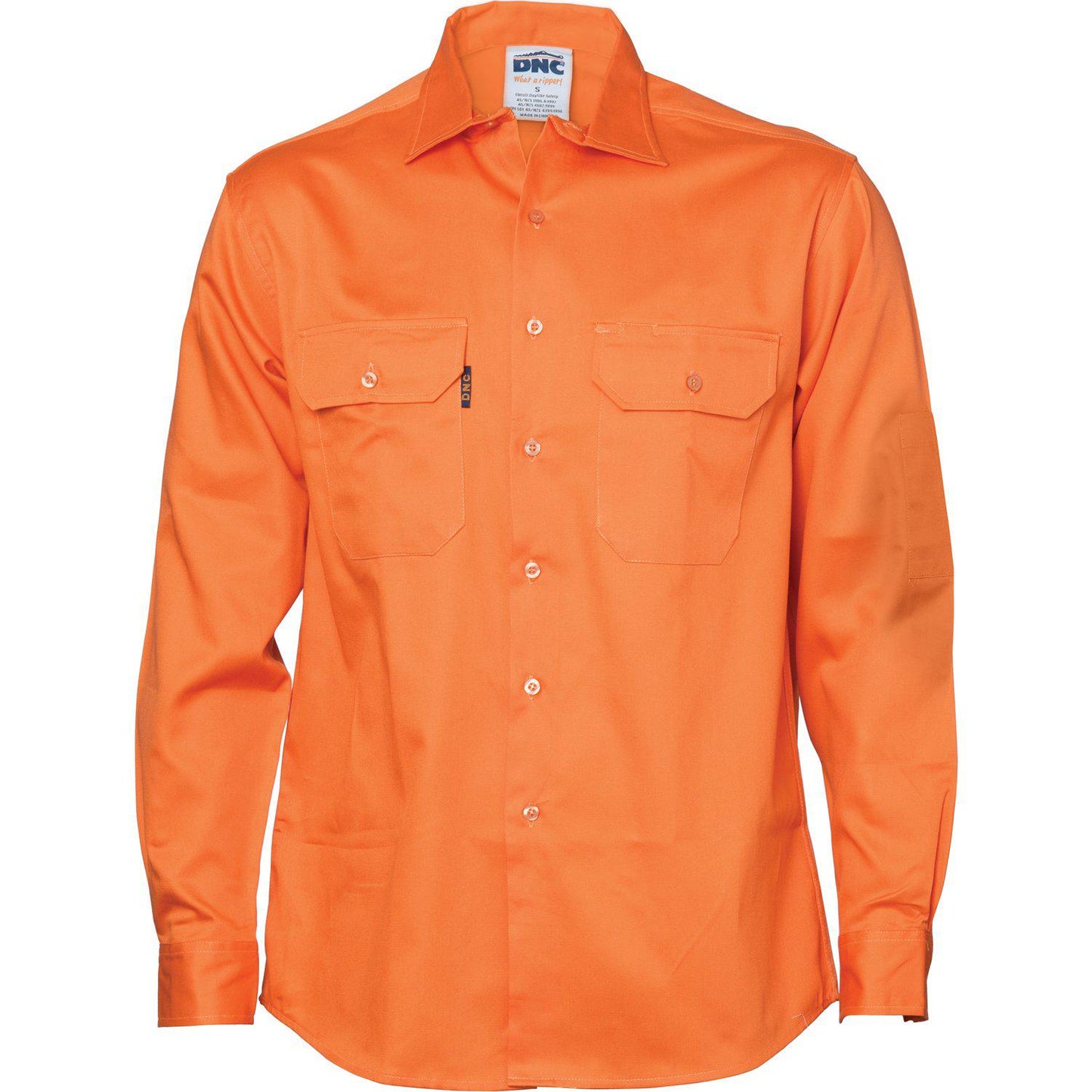 DNC Cool-Breeze Long Sleeve Work Shirt - 3208 - DNC Workwear Shop