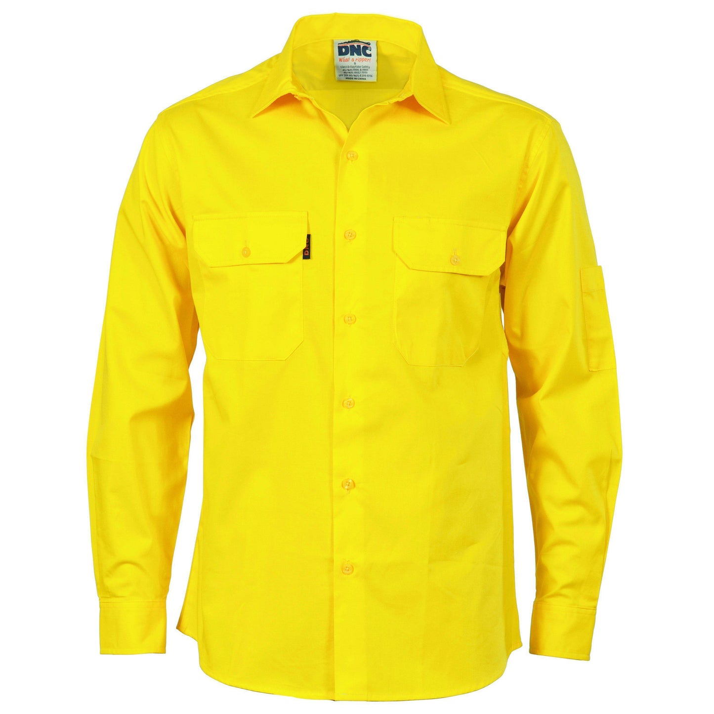 DNC Cool-Breeze Long Sleeve Work Shirt - 3208 - DNC Workwear Shop