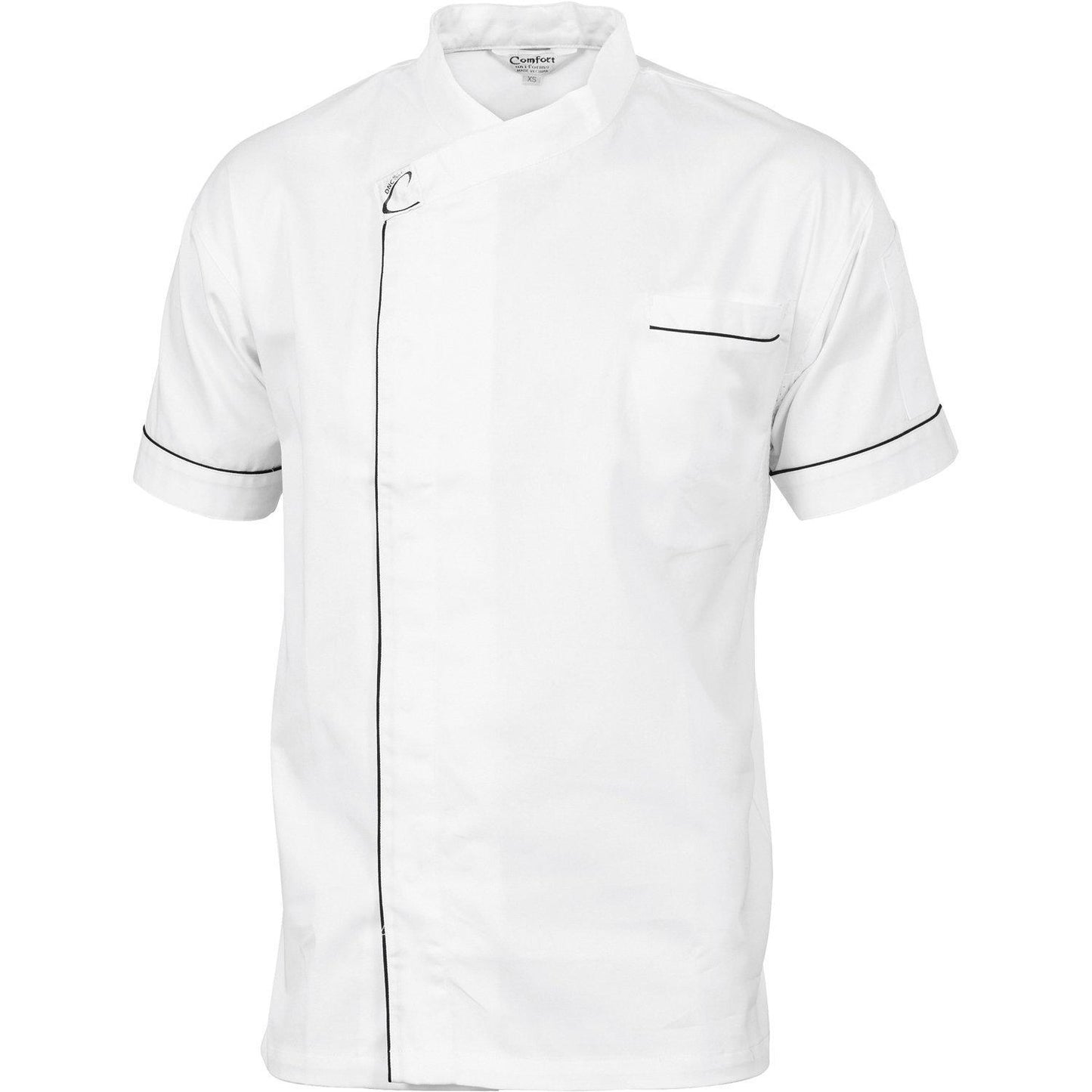 DNC Cool Breeze Short Sleeve Modern Chef Jacket - 1123 - DNC Workwear Shop