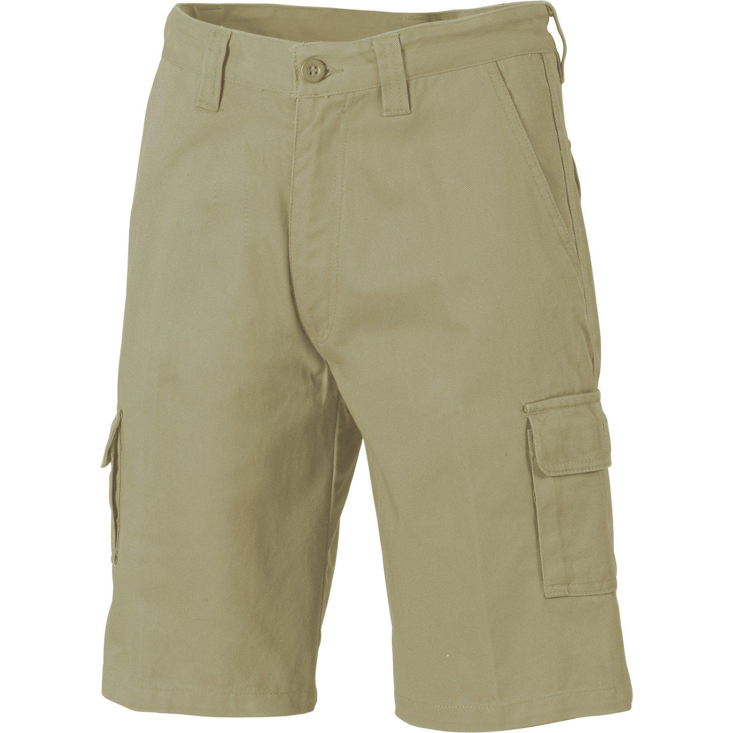 DNC Cotton Drill Cargo Shorts - 3302 - DNC Workwear Shop