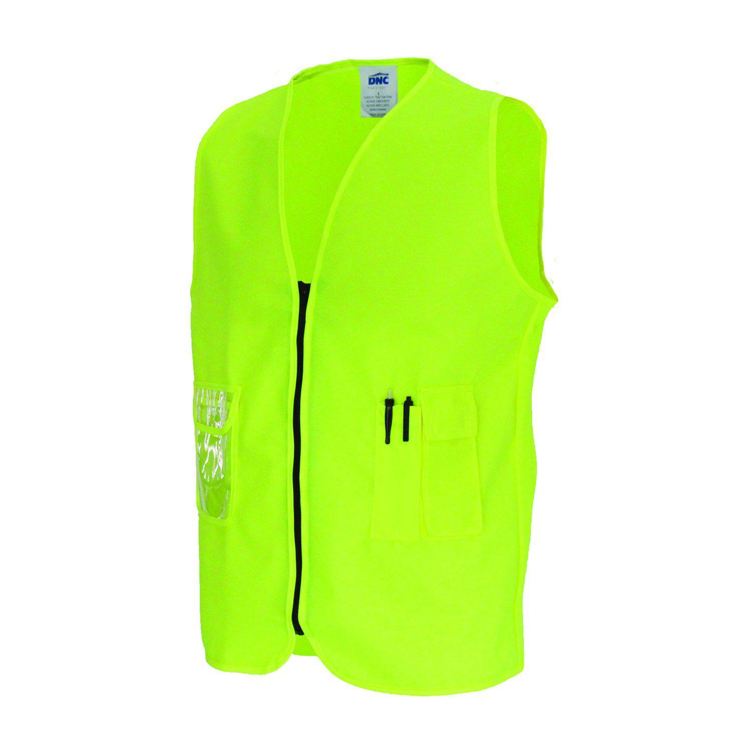 DNC Day Safety Vest With ID Pocket - 3806 - DNC Workwear Shop