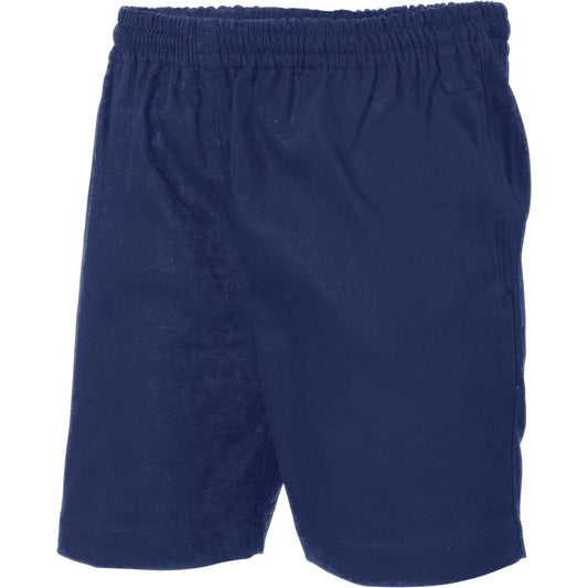 DNC Drill Elastic Drawstring Shorts - 3305 - DNC Workwear Shop