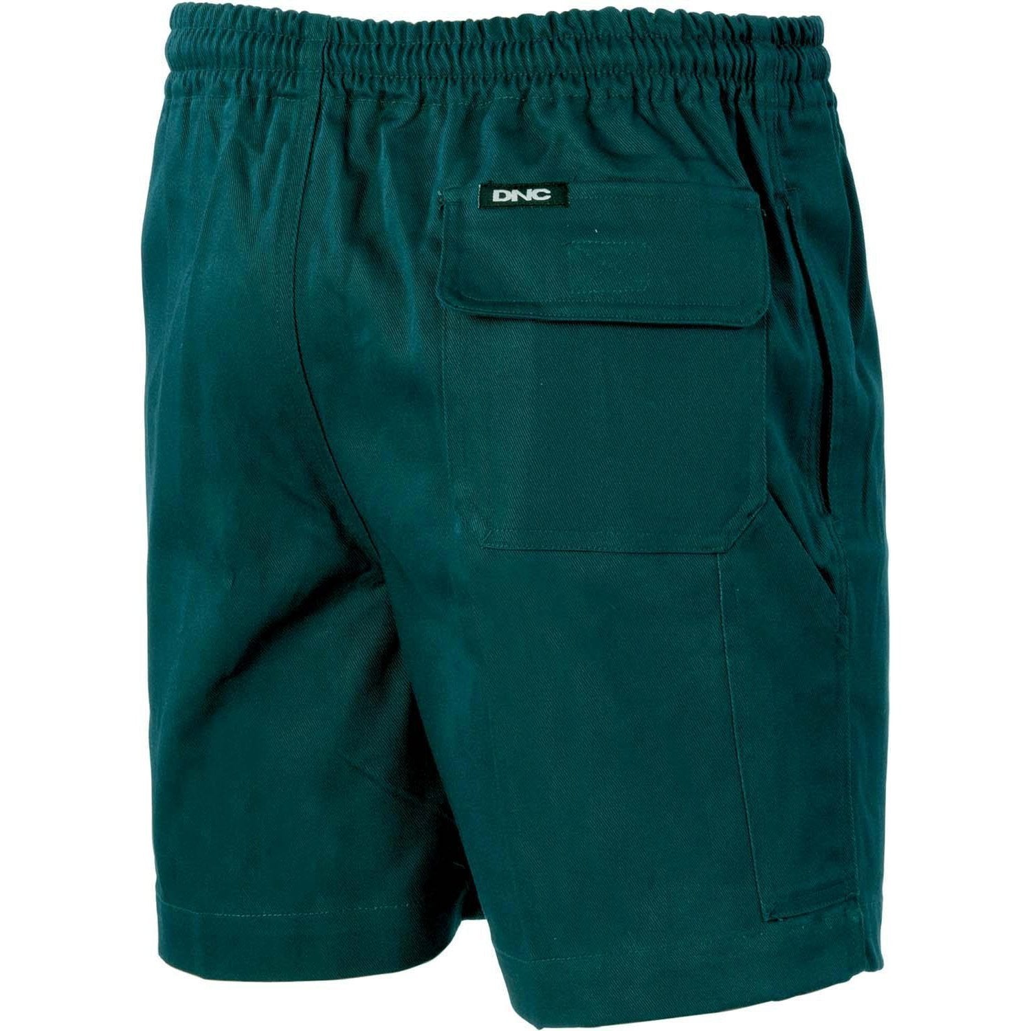 DNC Drill Elastic Drawstring Shorts - 3305 - DNC Workwear Shop