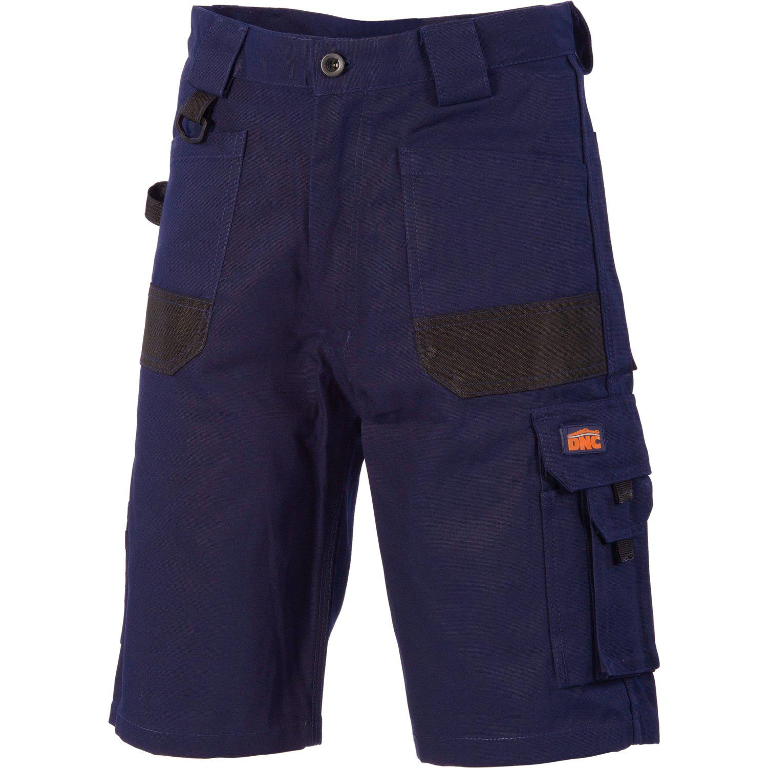 DNC Duratex Cotton Duck Weave Cargo Shorts - 3334 - DNC Workwear Shop