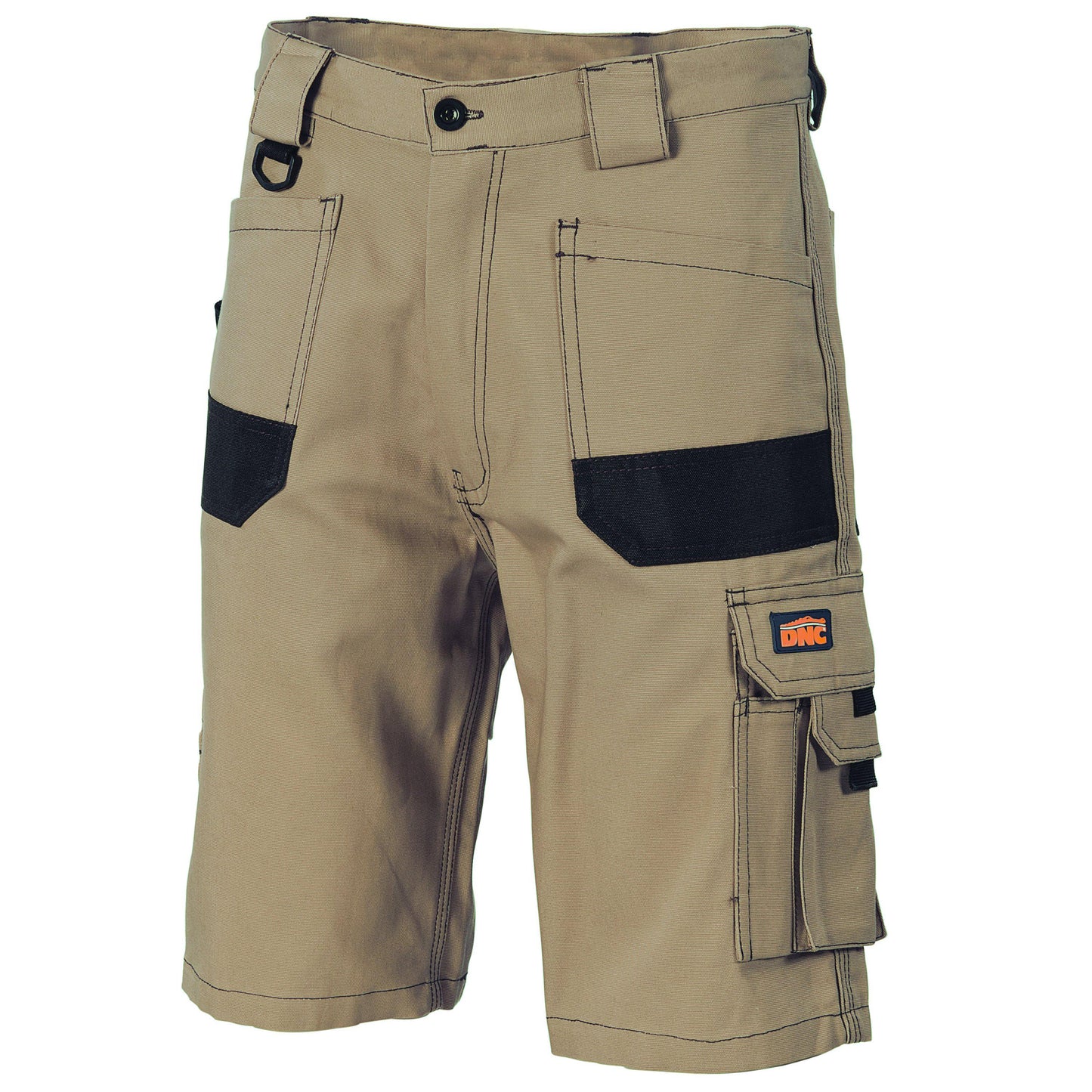 DNC Duratex Cotton Duck Weave Cargo Shorts - 3334 - DNC Workwear Shop