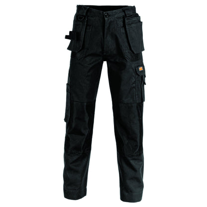 DNC Duratex Cotton Duck Weave Tradies Cargo Pants with Twin Holster Tool Pocket (Knee Pads Not Included) - 3337 - DNC Workwear Shop