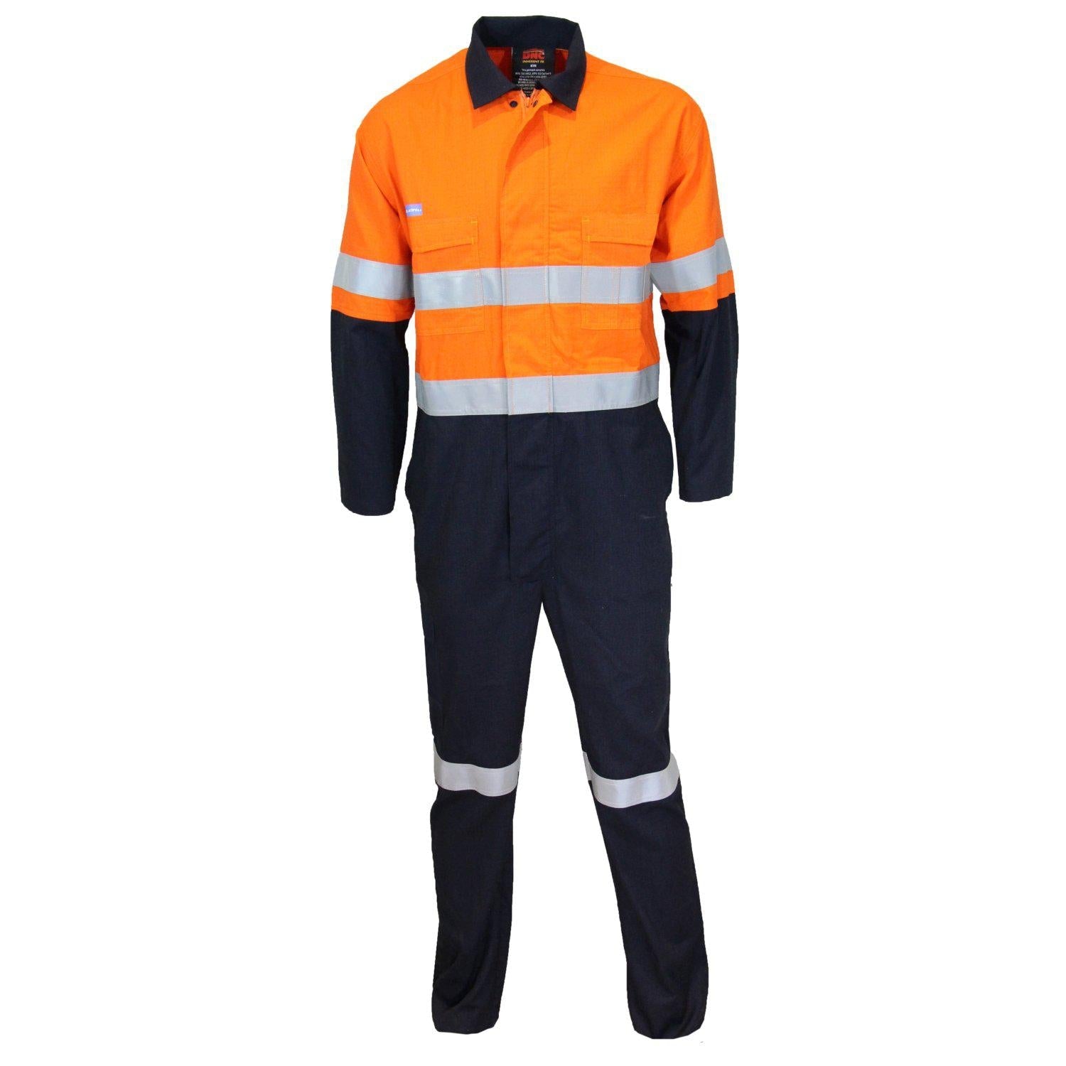 DNC Flame Retardant Arc HRC2 Taped 2-Tone Coveralls - 3481 - DNC Workwear Shop