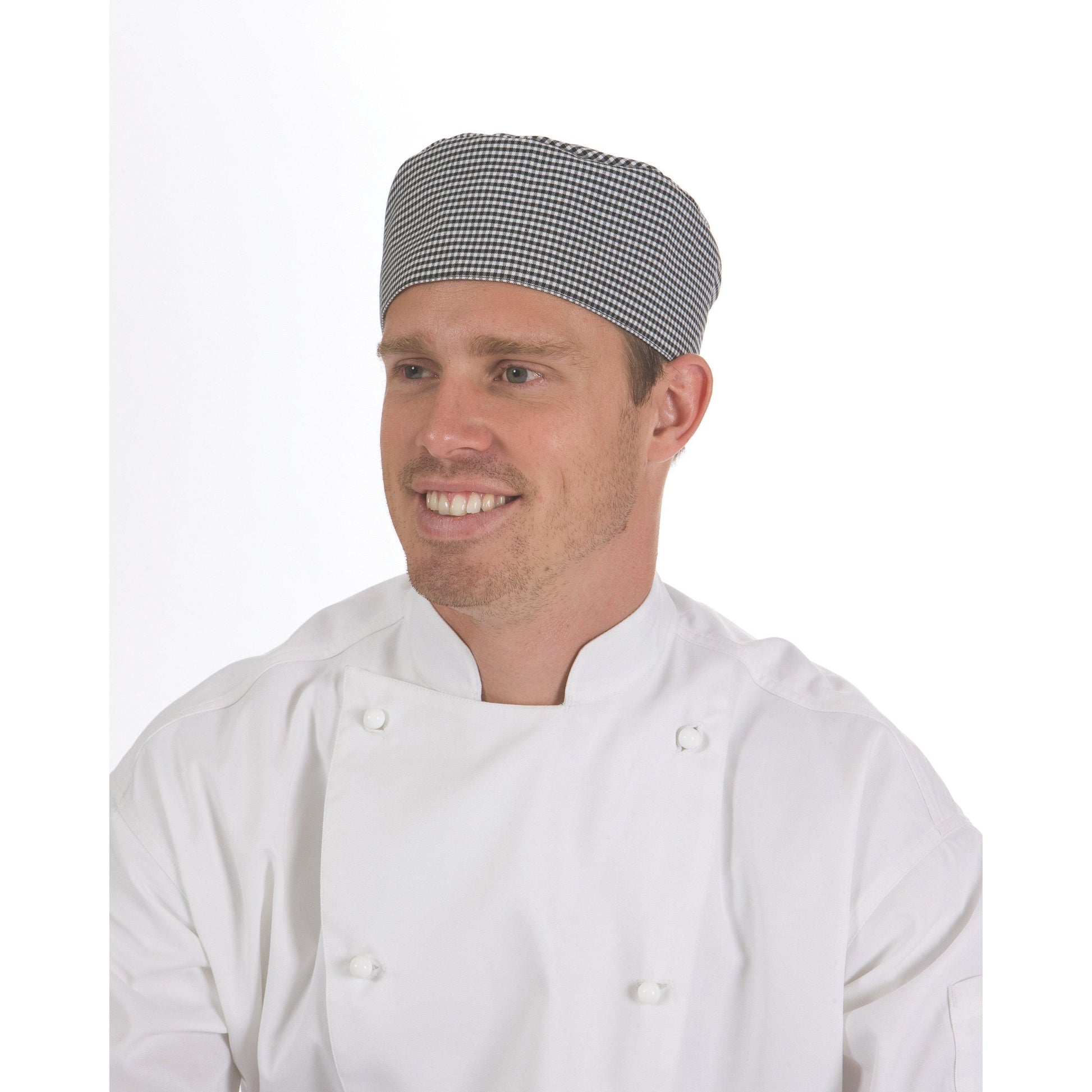 DNC Flat Top Chef Hat - 1602 - DNC Workwear Shop