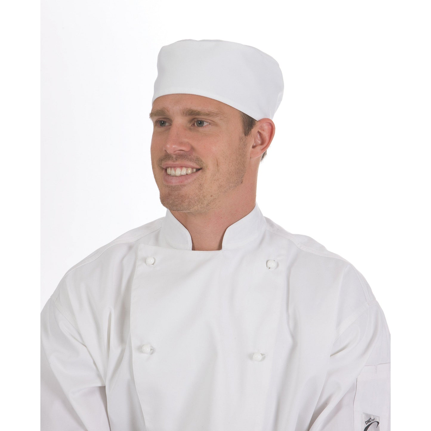 DNC Flat Top Chef Hat - 1602 - DNC Workwear Shop