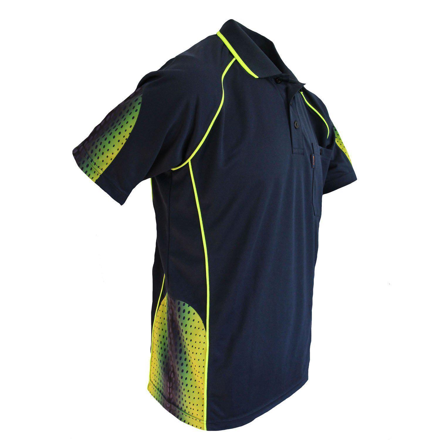 DNC Galaxy Sublimated Polo - 5218 - DNC Workwear Shop