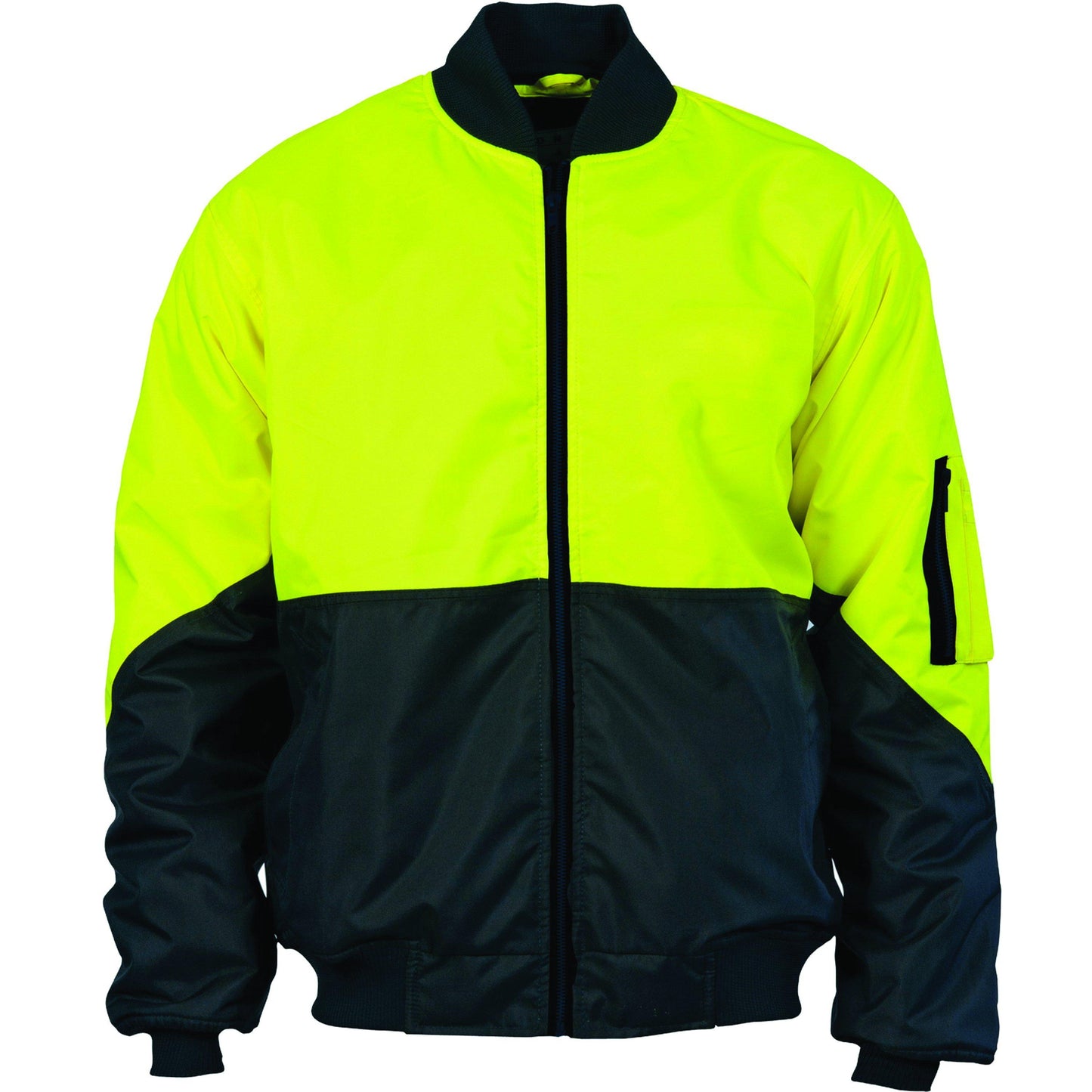 DNC HiVis 2-Tone Day Bomber Jacket - 3761 - DNC Workwear Shop