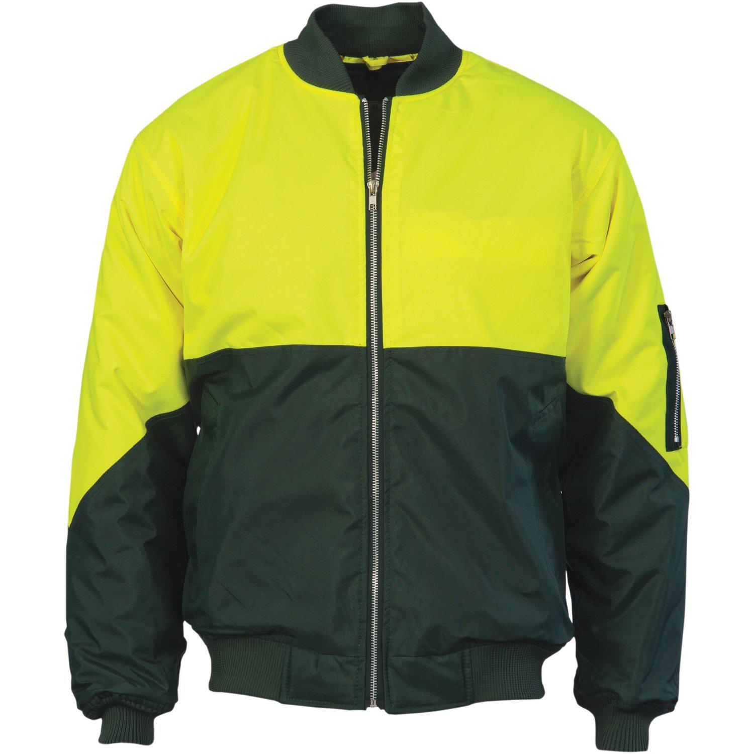 DNC HiVis 2-Tone Flying Jacket - 3861 - DNC Workwear Shop