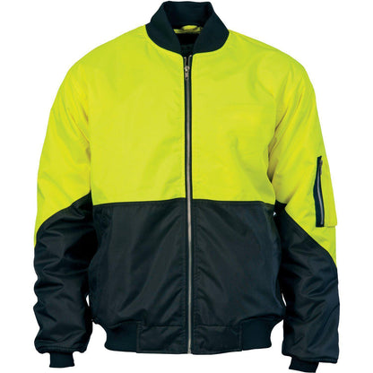 DNC HiVis 2-Tone Flying Jacket - 3861 - DNC Workwear Shop