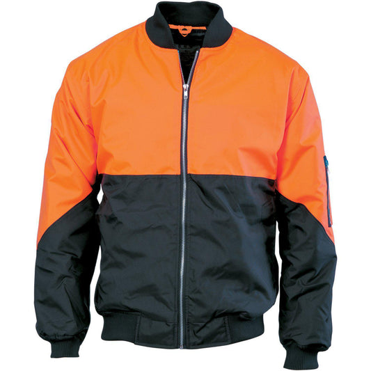 DNC HiVis 2-Tone Flying Jacket - 3861 - DNC Workwear Shop